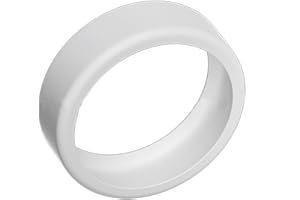 Haloppe Silicone Ring Protector Compatible with Oura Ring Gen 3,Solid Color Anti-Slip Smart Ring Elastic Cover S/M Universal Size for Working Out White M