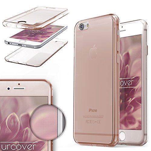 Urcover   Apple iPhone 6 Plus 6s Plus   Funda Carcasa Protectora 360 Grados   TPU en Rosa   Protecci  n Completa Case Cover Smartphone M  vil Accesorio