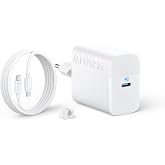 Anker 45W USB-C Şarj Cihazı, 1.5m 5A USB-C Kablo (2'li Set), Beyaz - B2653