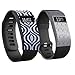 Produktbild Greatfine Wireless Wristband Smart Watch Band Cover for Fitbit HR Charge(Black+Yun)