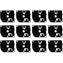 12 Diaframmi Per Carburatore ZAMA C1Q - Compatibili Con A015042, Alta Qualit&agrave;