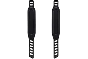 HAOHAI N/ A 4Pcs Courroies de Pédale de Vélo d'exercice, La Courroie de Pédale Universelle de Longueur Réglable Résistante s'adapte à La Plupart des Pédales de Vélo Vélo d'exercice Vélo