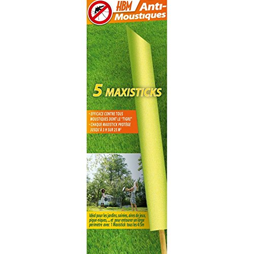 HBM antimosquitos 001-re-bat001 5 maxisticks Anti-moustique