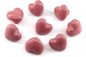 Flomore Rose Poignées et Boutons de tiroir ceramique poignée de Meuble Porte Bouton pour la Chambre des Enfants Pack de 8 (Vient avec des vis)