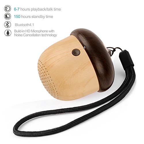 Portable-Bluetooth-Speaker-Nut-ZCITY-Mini-Wireless-Wood-Outdoor-Rechargeable-Loudspeaker-Car-Subwoofer-stereo-audio-player-as-Christmas-Gift-for-Smartphone-and-Home-Deco