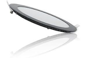 Placa LED 18W 1.380Lm 6000ºK Circular 40.000H [HO-GP-LZ-3-B-CW] | Greenice