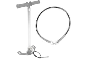 KIMISS Ossigeno per Immersione da 50 Cm, Pompa Ad Alta Pressione Prolunga per Fucile Ad Aria Compressa Serbatoio Cilindro Tubo per Bici Pompa Tubo Tubo Tubo Gonfiatore Accessorio