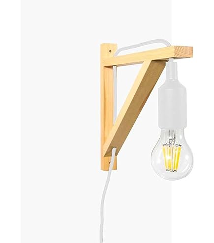 Mengjay Applique Murale Chanvre Corde Chandelier Conduite D'eau Luminaire Industriel Rétro Lampe Murale Créative Lampe 1 Douille E27 Parfait Eclairage