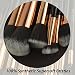 Athenia Professional 12 Piece Make up Brush Set - Make up Brushes in Luxury Cosmetic Case - Rose Gold