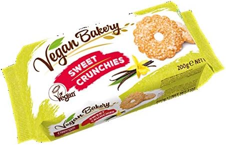 VEGAN BAKERY Sweet Crunchies Vegan 200g (PACK OF 1)