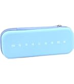 Astuccio Tombolino Pigna COLOURS - Cilindrico Trasparente Azzurro, Per Penne E Matite - Foto 2