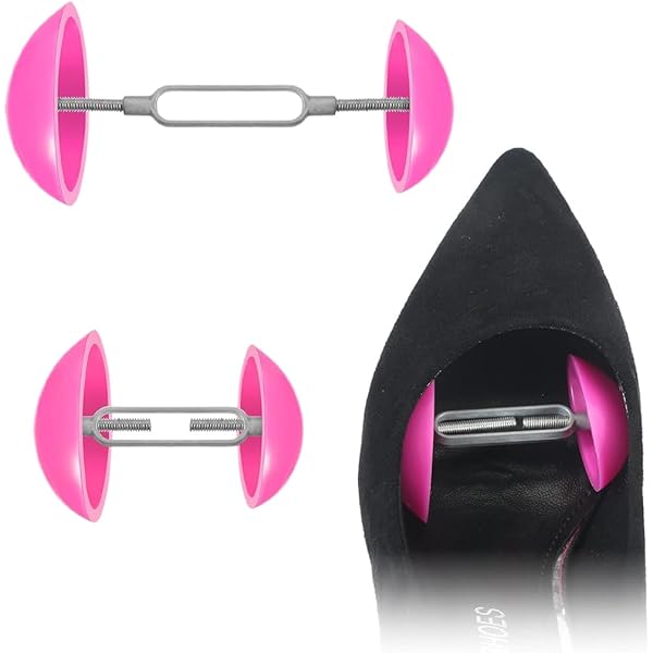 Sinzau 4 Embauchoirs Réglables Pour Chaussures, Mini Embauchoirs Universels Pour Chaussures En Cuir, Bottes, Talons Hauts, Chaussures De Sport, Noir