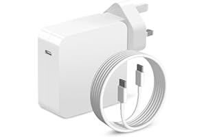 SEYGSTG 106W Fast Charger Compatible with USB-C MacBook Pro, MacBook Air 13 14 15 16 inch 2024 2023 2022 2021 2020, M1 M2 M3 and All USB C Devices 6 ft C to C Cable Included