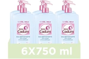 Cadum Bébé Eau Nettoyante Douceur Bébé lots de 6