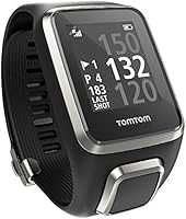 TomTom GOLFER 2 Large Strap GPS Golf Watch - Black