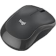 Logitech M240 Silent Bluetooth Mouse, Wireless, Compact, Portable, Smooth Tracking, 18-Month Battery, for Windows, macOS, ChromeOS, Compatible with PC, Mac, Laptop, Tablets - Graphite