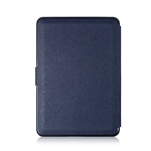 IBESTWIN Kindle Paperwhite Hülle Origami Serie Schutzhülle mit Auto Wake / Sleep Funktion Stand Cover für Kindle Paperwhite1 / 2 / 3 Schutz Case und alle Modelle von 2012, 2013, 2014, 2015, Dunkelblau - 5