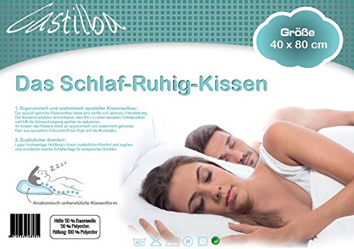 Das „Schlaf-Ruhig-Kissen“, hilft die Schnarchneigung deutlich zu reduzieren - 5