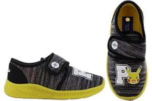 Leomil Pokémon Hausschuhe Jungen Pantoffeln Kinder, Ideal für Kindergarten oder Zuhause