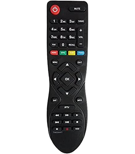 Telecomando Ricambio Per Decoder STARSAT SR2000HD – Sostituto Original-Like, Nessuna Programmazione - 5