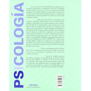Manual para la evaluación clínica de los trastornos psicológicos: Estrategias de evaluación, problemas infantiles y trastornos de ansiedad (Psicol