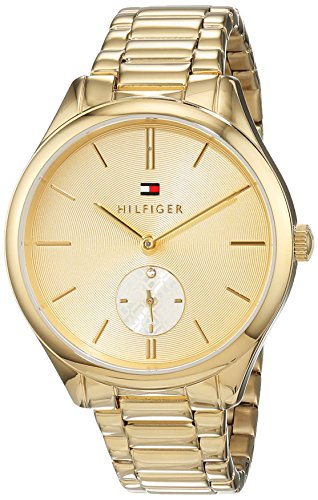 Tommy Hilfiger Damen-Armbanduhr Analog Quarz Edelstahl beschichtet 1781578 Tommy Hilfiger Damen-Armbanduhr Analog Quarz Edelstahl beschichtet 1781578
