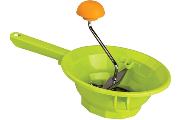 IBILI 709320 Presse Purée 20 cm Plastique Vert/Orange/Argent