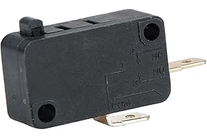 Milageto Micro Limit Switch Micro Switches, 16A 250V, Normally Open Switch Replacement Part for Household, Appliances, Electronic
