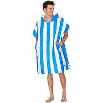 Poncho Serviette à Capuche Dock & Bay Pour Enfants - Serviette Plage Piscine Absorbante Et Séchage Rapide, Compacte Avec Sac