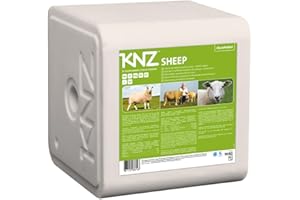 A&G-heute 10kg Leckstein Sheep 1 x 10 kg KNZ Mineralleckstein Mineralstein Salzleckstein Schaf Lamm Lämmer Nutztiere Weiss