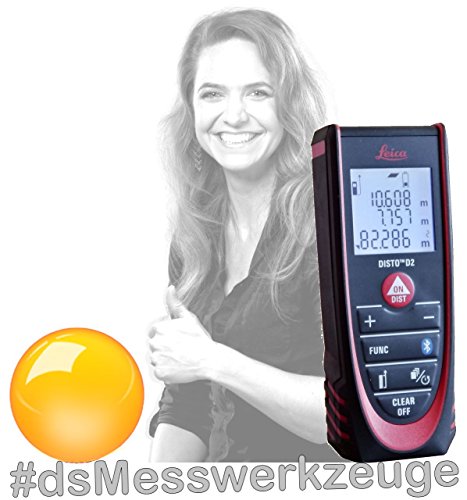 Preisvergleich Produktbild Laserentfernungsmesser Leica DISTO D2 neues Modell mit Bluetooth