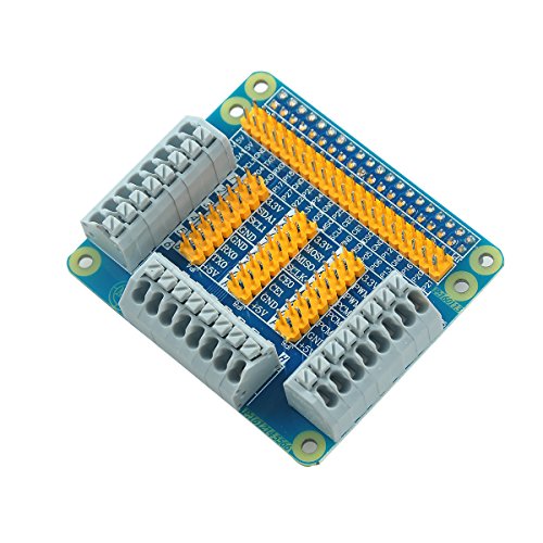 MakerHawk Raspberry Pi Multifunktionale GPIO Erweiterungskarte für Himbeer Pi 2 3 B B + mit Schrauben - 3