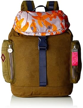 Oilily Damen Whoopy Backpack Lvf Rucksack, Braun (Mud), 16.5 x 44 x 30 cm