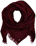 loop scarf sewing pattern  ESPRIT edc by Accessoires Damen 097CA1Q004 Schal, Mehrfarbig (Garnet Red 620), One size