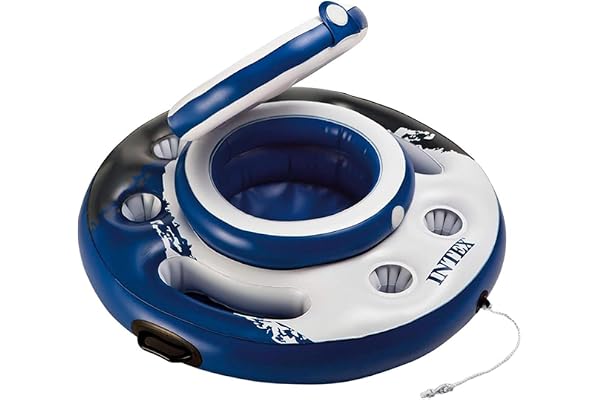 Intex - 56822NP - Glacière Gonflable Ronde River Run, Blanc