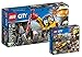 Produktbild sjk LEGO City 60185 - Bergbauprofis Power-Spalter + LEGO City 60184 - Bergbauprofis Bergbauteam
