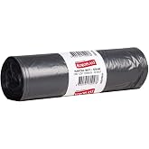 Koroplast Industrial Bulky Size Garbage Bag Black 10pcs 100x150cm, Ripstop & Leak Proof, Thick, Double Layer, Recycle
