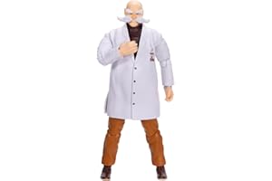 SONIC THE HEDGEHOG Sonic 3 Movie Gerald Robotnik Action Figure 13 cm - Sonic Action Figure Articolata Wave 3