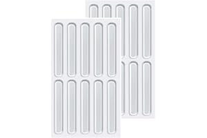 WZHIY 20 Pcs Clear Silicone Furniture Bumpers,Self-Adhesive Door & Cabinet Protectors, Anti Door Slam,6.3cm Noise-Reducing Bumpers Pads for Doors, Drawers, Shelves (Transparent)