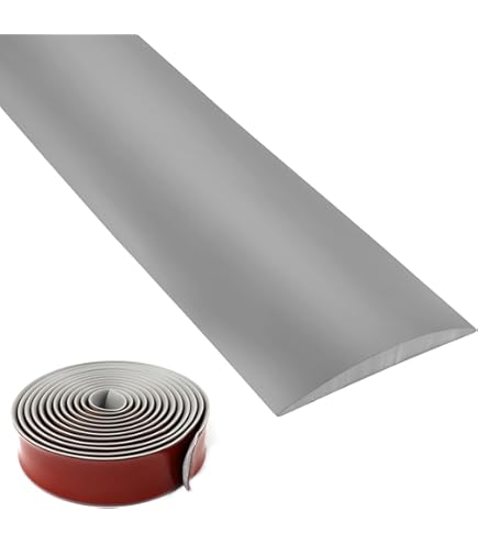40mm Roestvrijstaal-Vloerprofiel geborsteld (geperforeerd