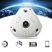 Produktbild FV-G3601-1080PH360 Grad Panorama Überwachungskamera, KINGKO Panorama 360 Grad Objektiv Smart IPC Wireless Kamera Fisheye Kamera (Weiß)