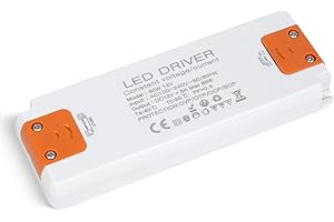 SUCIKORIO Transformador 220V a 12V 60W 5A, Fuente Alimentacion Constante Ultrafino LED Driver Controlador AC 220V a DC 12V Fuente de Alimentación LED de Bajo Voltaje para Tira LEDs, Lámparas