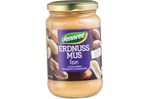 dennree Erdnussmus, fein (350 g) - Bio