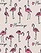 Produktbild Flamingo: Cute flamingo on grey cover and Dot Graph Line Sketch pages, Extra large (8.5 x 11) inches, 110 pages, White paper, Sketch, Draw and Paint (Cute flamingo on grey notebook)