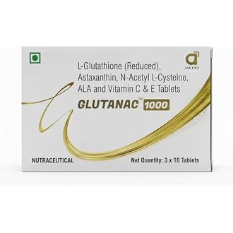 Price History of Glutiford Tablet with Glutathione, Vitamins, ALA and Grape  Seed Extract For Skin & Antioxidant Support from 1mg 2237_60462