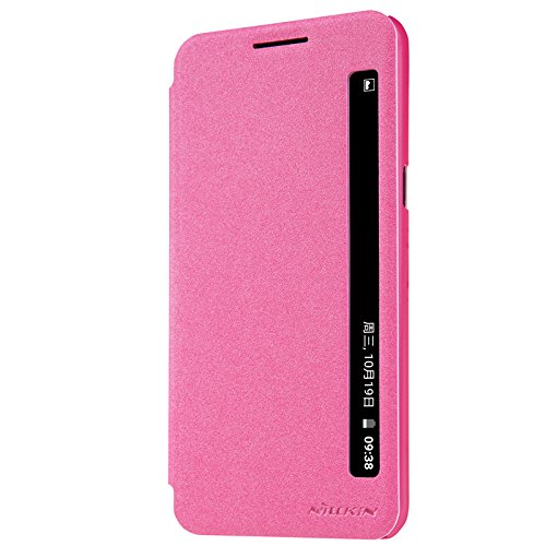LG X Power Hülle, IVSO Hohe Qualität Advanced Shock Absorption Technology Case Folio Tasche Cover für LG X Power Smartphone (13,5 cm (5,3 Zoll) Display, 16 GB Speicher, Android 6.0) (Für LG X Power, Rosa) - 5