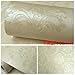 Produktbild REAGONE 90 cm Breite 45 Meter langes PVC-Selbstklebende Tapete pastorale Wallpaper Schlafzimmer Wohnzimmer im Europäischen Stil Warm Wasserdicht Großes, helles Gelb Damas 60cmx3M, Groß