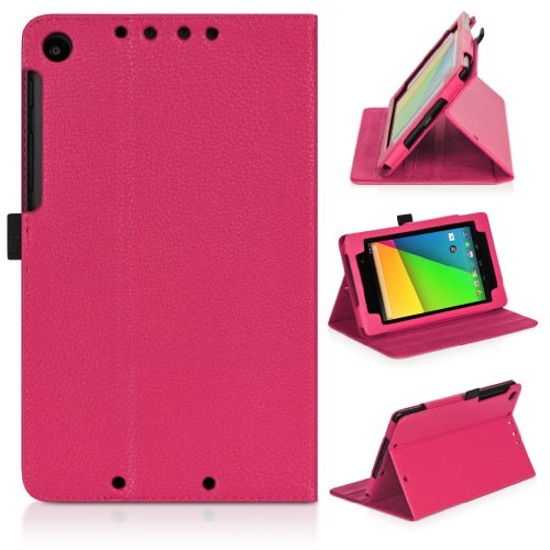 DONZO Wallet Cinema Tablet Tasche für Asus Nexus 7 II 90NK0081-M00370 Pink