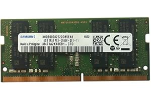 ‎SAMSUNG Arbeitsspeicher, Samsung, 16 GB, DDR4, PC4-21300, 2666 MHz, 260 PIN SODIMM, 1,2V, CL 19, PC, RAM, Speicher-Modul