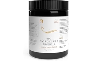 ‎PILZE WOHLRAB Pilze Wohlrab | Bio Cordyceps Pulver für Tiere | 1 Dose à 100 g | Cordyceps sinensis Pulver mikrofein vermahlen | Nahrungsergänzungsmittel